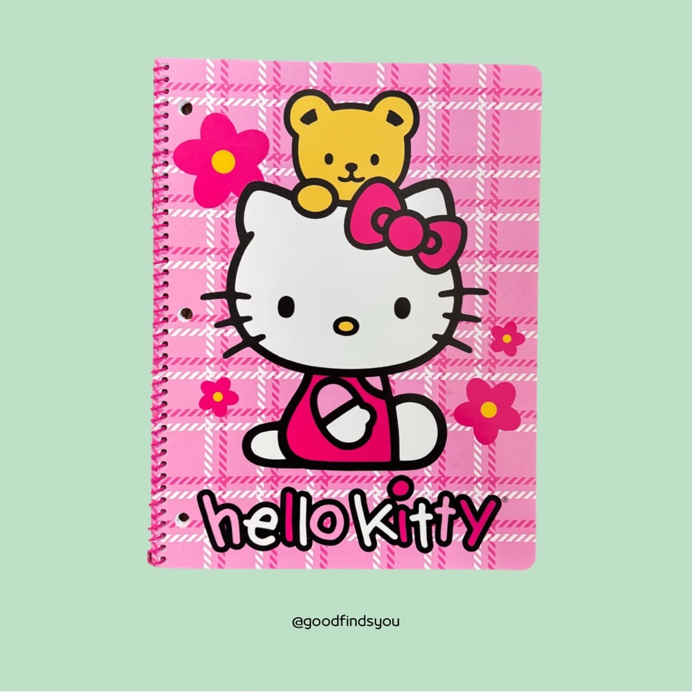 Hello Kitty Spiral Notebook